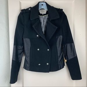 Sold* Zara Trafaluc Military Style Jacket Black XS